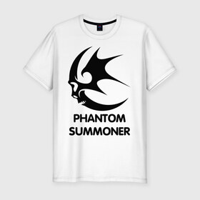 Мужская футболка премиум с принтом Dark Elf Mage - Phantom Summoner в городе Новоалтайск, 92% хлопок, 8% лайкра | приталенный силуэт, круглый вырез ворота, длина до линии бедра, короткий рукав | elf | lineage | phantom summoner