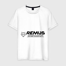 Мужская футболка хлопок с принтом Remus (1) в городе Новоалтайск, 100% хлопок | прямой крой, круглый вырез горловины, длина до линии бедер, слегка спущенное плечо. | 