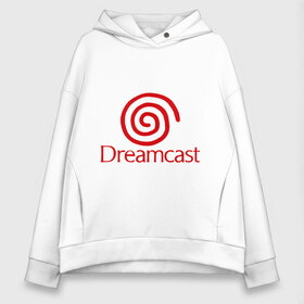 Женское худи Oversize хлопок с принтом Dreamcast в городе Новоалтайск, френч-терри — 70% хлопок, 30% полиэстер. Мягкий теплый начес внутри —100% хлопок | боковые карманы, эластичные манжеты и нижняя кромка, капюшон на магнитной кнопке | dreamcast | sega | видеоигры | приставки | сега