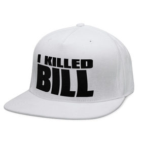 Кепка снепбек с прямым козырьком с принтом I killed bill в городе Новоалтайск, хлопок 100% |  | тарантино