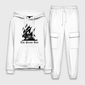 Мужской костюм хлопок с толстовкой с принтом The Pirate Bay в городе Новоалтайск,  |  | the pirate bay | torrent | пиратская бухта | торрент