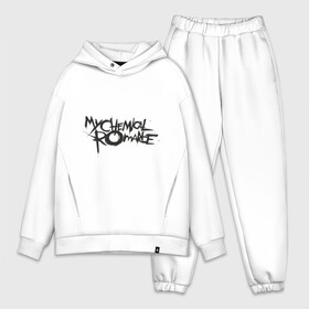Мужской костюм хлопок OVERSIZE с принтом My chemical romance в городе Новоалтайск,  |  | heavy metal | metal | pank | punk | rock | trash metal | квартет | метал | панк | рок | рок группа | рок группы | трэш метал | хеви метал