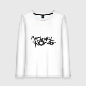 Женский лонгслив хлопок с принтом My chemical romance в городе Новоалтайск, 100% хлопок |  | heavy metal | metal | pank | punk | rock | trash metal | квартет | метал | панк | рок | рок группа | рок группы | трэш метал | хеви метал