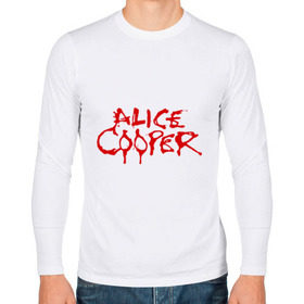 Мужской лонгслив хлопок с принтом Alice Cooper в городе Новоалтайск, 100% хлопок |  | alice cooper | metal | rock | логотип | метал | музыка | музыкант | рок | рок музыка | элис купер