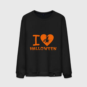 Мужской свитшот хлопок с принтом I Love Halloween в городе Новоалтайск, 100% хлопок |  | hallowen | hallowin | halovin | halowen | halowin | helloveen | helloven | hellovin | heloven | helovin | i lov | ведьма | день всех святых | колдунья | метла | халлоуин | халлувин | халоуин | халувин | хелловин | хеллоуин | хелоуин | хелувин