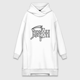 Платье-худи хлопок с принтом Death в городе Новоалтайск,  |  | death | hard rock | metal | rock | дэт метал | логотип | метал | музыка | рок | рок группа | рок группы | хард | хард рок