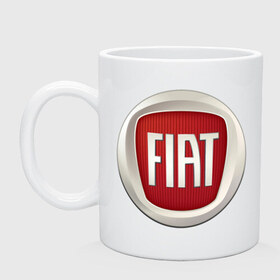 Кружка с принтом Fiat в городе Новоалтайск, керамика | объем — 330 мл, диаметр — 80 мм. Принт наносится на бока кружки, можно сделать два разных изображения | Тематика изображения на принте: 
