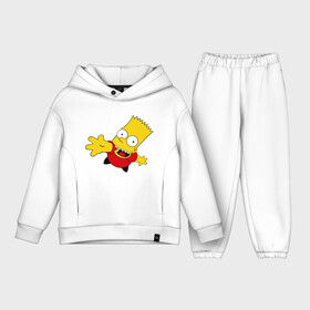Детский костюм хлопок Oversize с принтом Simpsons (8) в городе Новоалтайск,  |  | гомер