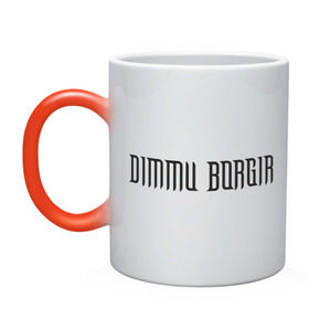 Кружка хамелеон с принтом Dimmu Borgir в городе Новоалтайск, керамика | меняет цвет при нагревании, емкость 330 мл | heavy metal | metal | rock | trash metal | альтернатива | метал | рок | трэш метал | тяжелый рок | хард рок | хеви | хеви метал