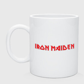 Кружка с принтом Iron Maiden в городе Новоалтайск, керамика | объем — 330 мл, диаметр — 80 мм. Принт наносится на бока кружки, можно сделать два разных изображения | heavy metal | metal | rock | trash metal | метал | рок | рок группа | трэш метал | хеви метал