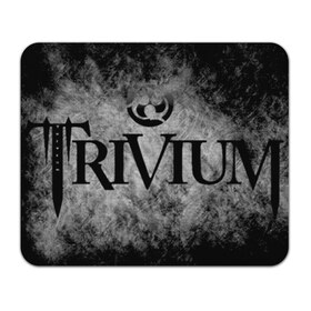 Коврик прямоугольный с принтом Trivium в городе Новоалтайск, натуральный каучук | размер 230 х 185 мм; запечатка лицевой стороны | 