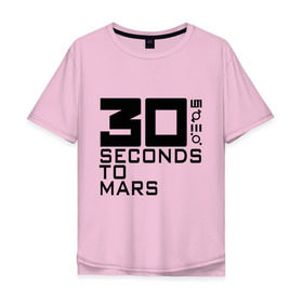 Мужская футболка хлопок Oversize с принтом 30 Seconds To Mars (4) в городе Новоалтайск, 100% хлопок | свободный крой, круглый ворот, “спинка” длиннее передней части | 30 seconds | heavy metal | metal | rock | to mars | trash metal | квартет | метал | рок | рок группа | рок группы | трэш метал | хеви метал