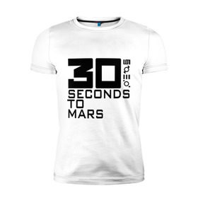 Мужская футболка премиум с принтом 30 Seconds To Mars (4) в городе Новоалтайск, 92% хлопок, 8% лайкра | приталенный силуэт, круглый вырез ворота, длина до линии бедра, короткий рукав | Тематика изображения на принте: 30 seconds | heavy metal | metal | rock | to mars | trash metal | квартет | метал | рок | рок группа | рок группы | трэш метал | хеви метал