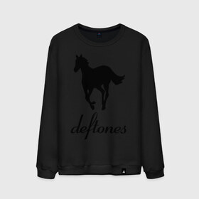 Мужской свитшот хлопок с принтом Deftones (3) в городе Новоалтайск, 100% хлопок |  | дефтонс | лошадь | музыка | рок | эмблема deftones