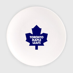 Тарелка с принтом Toronto Maple Leafs в городе Новоалтайск, фарфор | диаметр - 210 мм
диаметр для нанесения принта - 120 мм | 