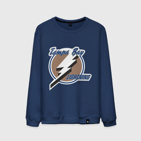 Мужской свитшот хлопок с принтом Tampa Bay в городе Новоалтайск, 100% хлопок |  | hockey | nhl | tampa bay | национальная лига | нхл | тампа бэй | хокей | хоккей