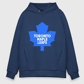Мужское худи Oversize хлопок с принтом Toronto Maple Leafs в городе Новоалтайск, френч-терри — 70% хлопок, 30% полиэстер. Мягкий теплый начес внутри —100% хлопок | боковые карманы, эластичные манжеты и нижняя кромка, капюшон на магнитной кнопке | toronto maple leafs | канада | канадская лига | канадцы | лига | торонто мепл ливс | хокей | хоккей