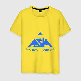 Мужская футболка хлопок с принтом Asia в городе Новоалтайск, 100% хлопок | прямой крой, круглый вырез горловины, длина до линии бедер, слегка спущенное плечо. | metall | punk | rock | азия | восток | глаза | метал | металл | панк | панк рок | рок