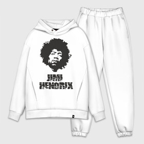 Мужской костюм хлопок OVERSIZE с принтом Jimi Hendrix в городе Новоалтайск,  |  | 60е | гитарист | джими хендрикс | джимми хендрикс | ретро | рок