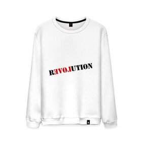 Мужской свитшот хлопок с принтом Love revolution в городе Новоалтайск, 100% хлопок |  | любовь | отношения | переворот | революция | чувства