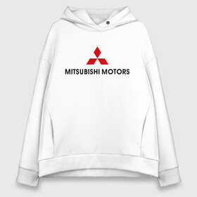 Женское худи Oversize хлопок с принтом Mitsubishi motors в городе Новоалтайск, френч-терри — 70% хлопок, 30% полиэстер. Мягкий теплый начес внутри —100% хлопок | боковые карманы, эластичные манжеты и нижняя кромка, капюшон на магнитной кнопке | mitsubishi | mitsubishi motors | авто | автомобили | машины | митсубиси | митсубиси моторс | тачки