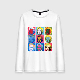 Мужской лонгслив хлопок с принтом Marilin Monroe в городе Новоалтайск, 100% хлопок |  | andy warhol | hollywood | marilin monroe | marilyn monroe | star | superstar | актриса | голливуд | звезда | знаменитость | клип арт | клипарт | монро | мэрлин монро | певца | портрет | супер звезда | суперстар | энди уорхол