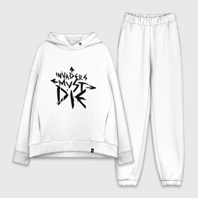 Женский костюм хлопок Oversize с принтом The Prodigy   Invaders Must Die в городе Новоалтайск,  |  | invaders must die | prodigy | продиджи | рок | электронная музыка