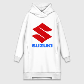 Платье-худи хлопок с принтом Suzuki в городе Новоалтайск,  |  | suzuki | авто | автомобили | автомобиль | бренд | бренды | логотип | машины | сузуки | тачки
