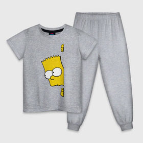 Детская пижама хлопок с принтом Bart Simpson (3) в городе Новоалтайск, 100% хлопок |  брюки и футболка прямого кроя, без карманов, на брюках мягкая резинка на поясе и по низу штанин
 | гомер