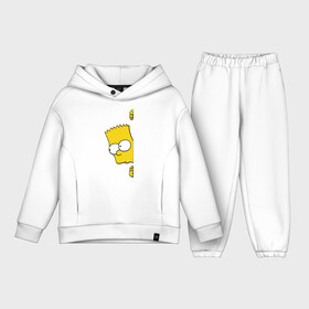 Детский костюм хлопок Oversize с принтом Bart Simpson (3) в городе Новоалтайск,  |  | гомер