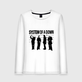 Женский лонгслив хлопок с принтом System of a Down музыканты в городе Новоалтайск, 100% хлопок |  | system of a down | изображение system of a down | музыканты system of a down | силуэты system of a down