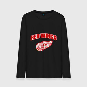 Мужской лонгслив хлопок с принтом Detroit Red Wings (2) в городе Новоалтайск, 100% хлопок |  | detroit red wings | nhl | лига | национальная хоккейная лига | нхл