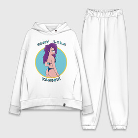 Женский костюм хлопок Oversize с принтом Sexy Lila в городе Новоалтайск,  |  | futurama | lila | футурама
