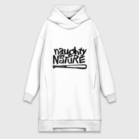 Платье-худи хлопок с принтом Naughty by nature в городе Новоалтайск,  |  | хип хоп