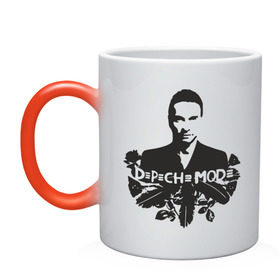 Кружка хамелеон с принтом Depeche mode (8) в городе Новоалтайск, керамика | меняет цвет при нагревании, емкость 330 мл | depeche mode | rock | депеш мод | рок | электронная музыка