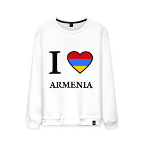 Мужской свитшот хлопок с принтом I love Armenia в городе Новоалтайск, 100% хлопок |  | Тематика изображения на принте: armenia | армению | армения | армяне | армянин | ереван | люблю | флаг