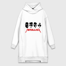 Платье-худи хлопок с принтом Metallica (Лица) в городе Новоалтайск,  |  | металлика