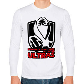 Мужской лонгслив хлопок с принтом Football Ultras в городе Новоалтайск, 100% хлопок |  | ультрас