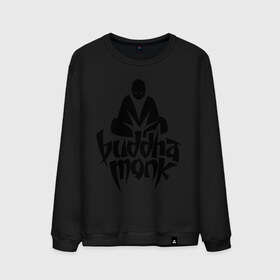 Мужской свитшот хлопок с принтом Buddha Monk в городе Новоалтайск, 100% хлопок |  | gangsta | gansta | hip | hip hop | hop | rap | реп | рэп | рэпчина | хип | хип хоп | хоп
