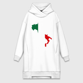 Платье-худи хлопок с принтом Италия (Italy) в городе Новоалтайск,  |  | italy | государство | европа | европейский | италия | карта | рим | флаг