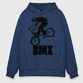 Мужское худи Oversize хлопок с принтом BMX 3 в городе Новоалтайск, френч-терри — 70% хлопок, 30% полиэстер. Мягкий теплый начес внутри —100% хлопок | боковые карманы, эластичные манжеты и нижняя кромка, капюшон на магнитной кнопке | bmx | free style | бмэкс | велик | вело | велосипедист | фристайл | экстрим | экстримальный