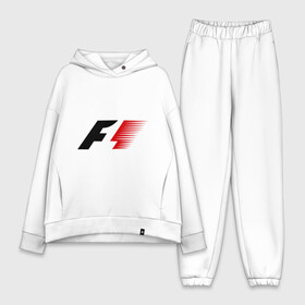 Женский костюм хлопок Oversize с принтом Formula 1 в городе Новоалтайск,  |  | формула 1