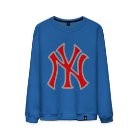 Мужской свитшот хлопок с принтом NY Yankees red в городе Новоалтайск, 100% хлопок |  | baseball | major league basebal | mlb | ny | staten island | yankees | америка | бейсбол | бита | главная лига бейсбола | нью йорк янкиз | статен айленд | сша | янки