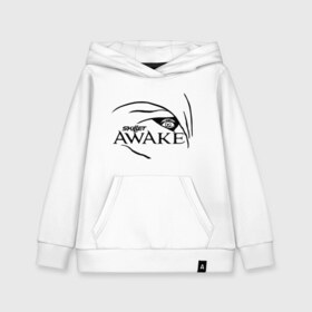 Детская толстовка хлопок с принтом Skillet awake в городе Новоалтайск, 100% хлопок | Круглый горловой вырез, эластичные манжеты, пояс, капюшен | awake | skillet | альтернативный рок | лого | логотип | обложка альбома | рок | рок группа | рок группы | симфонический рок | христианский рок