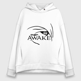 Женское худи Oversize хлопок с принтом Skillet awake в городе Новоалтайск, френч-терри — 70% хлопок, 30% полиэстер. Мягкий теплый начес внутри —100% хлопок | боковые карманы, эластичные манжеты и нижняя кромка, капюшон на магнитной кнопке | awake | skillet | альтернативный рок | лого | логотип | обложка альбома | рок | рок группа | рок группы | симфонический рок | христианский рок