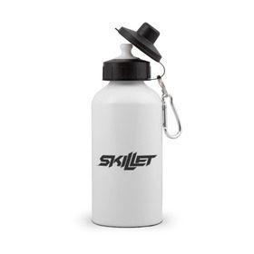 Бутылка спортивная с принтом Skillet logotip (5) в городе Новоалтайск, металл | емкость — 500 мл, в комплекте две пластиковые крышки и карабин для крепления | skillet | альтернативный рок | лого | логотип | рок | рок группа | рок группы | симфонический рок | христианский рок