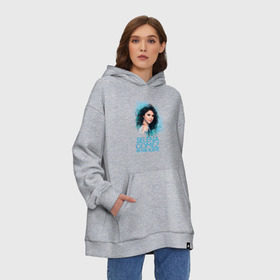 Худи SuperOversize хлопок с принтом Selena Gomez в городе Новоалтайск, 70% хлопок, 30% полиэстер, мягкий начес внутри | карман-кенгуру, эластичная резинка на манжетах и по нижней кромке, двухслойный капюшон
 | bieber | gomez | justin | justin bieber | selena | гомез | гомес | джастин бибер | музыка | певица | подружка джастина бибире | поп певица | селена