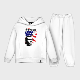 Детский костюм хлопок Oversize с принтом боксер Mike Tyson в городе Новоалтайск,  |  | Тематика изображения на принте: boxing