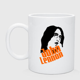 Кружка с принтом Джон Леннон (John Lennon) в городе Новоалтайск, керамика | объем — 330 мл, диаметр — 80 мм. Принт наносится на бока кружки, можно сделать два разных изображения | beatles | john lennon | the beatles | битлз | битлы | джон леннон | джон ленон | леннон | ленон | портрет