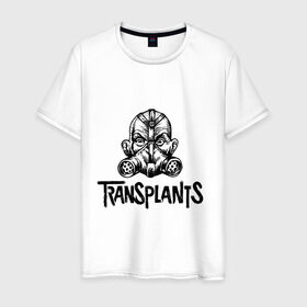 Мужская футболка хлопок с принтом Transplants в городе Новоалтайск, 100% хлопок | прямой крой, круглый вырез горловины, длина до линии бедер, слегка спущенное плечо. | punk rock | rock | американский рок | панк рок | рок | трансплентс